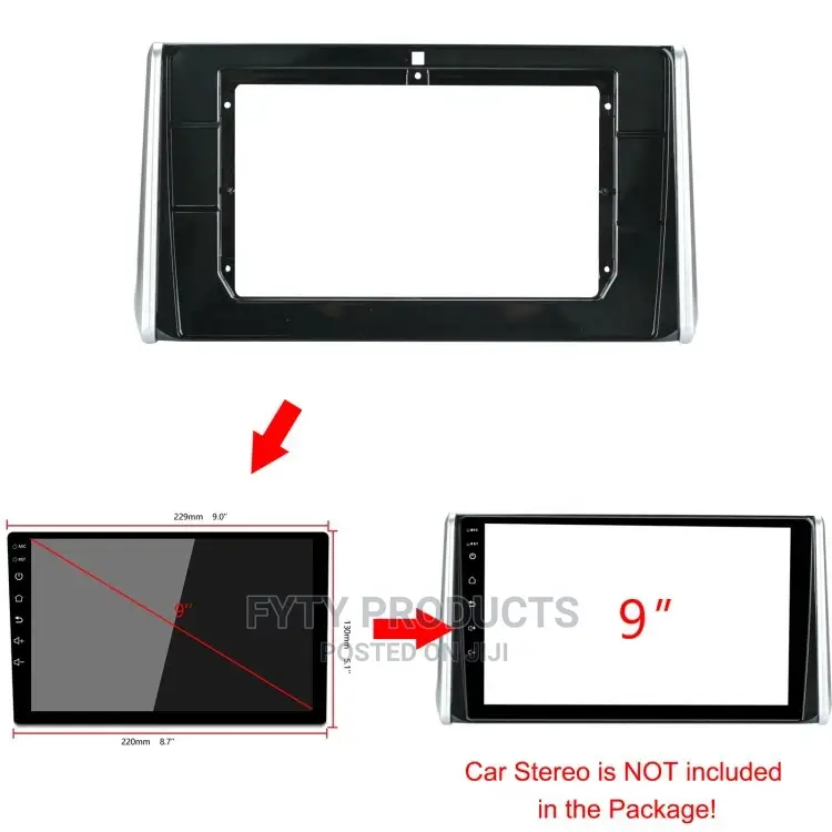 Fascia Frame for Toyota Rav4 2019+