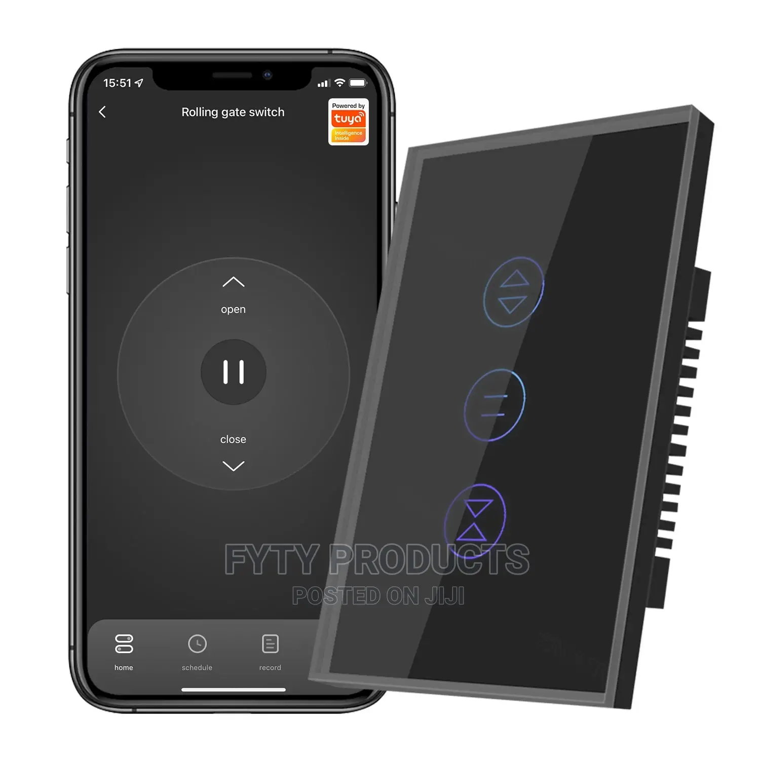 Smart Wifi Touch Switch Garage Rolling Door