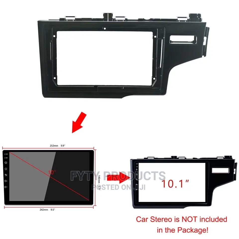 Fascia Panel 9 Inch for Honda Fit Jazz RW 2014+