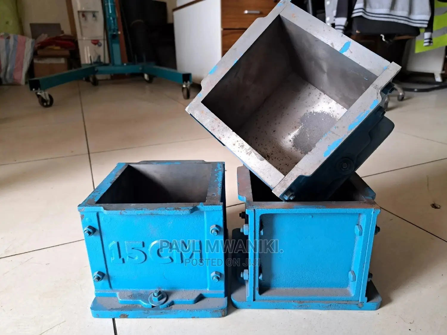 Cast Iron Concrete Testing Mould-150mm×150mm.