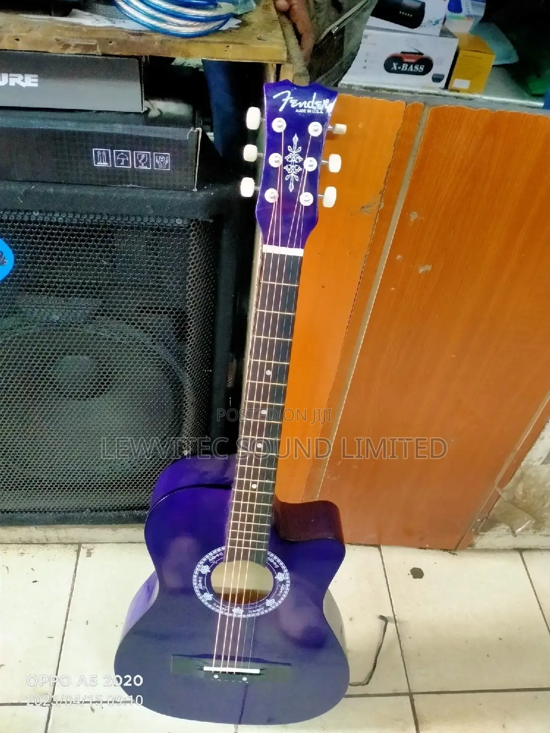 Purple 38 Inch Acoustic Guitar