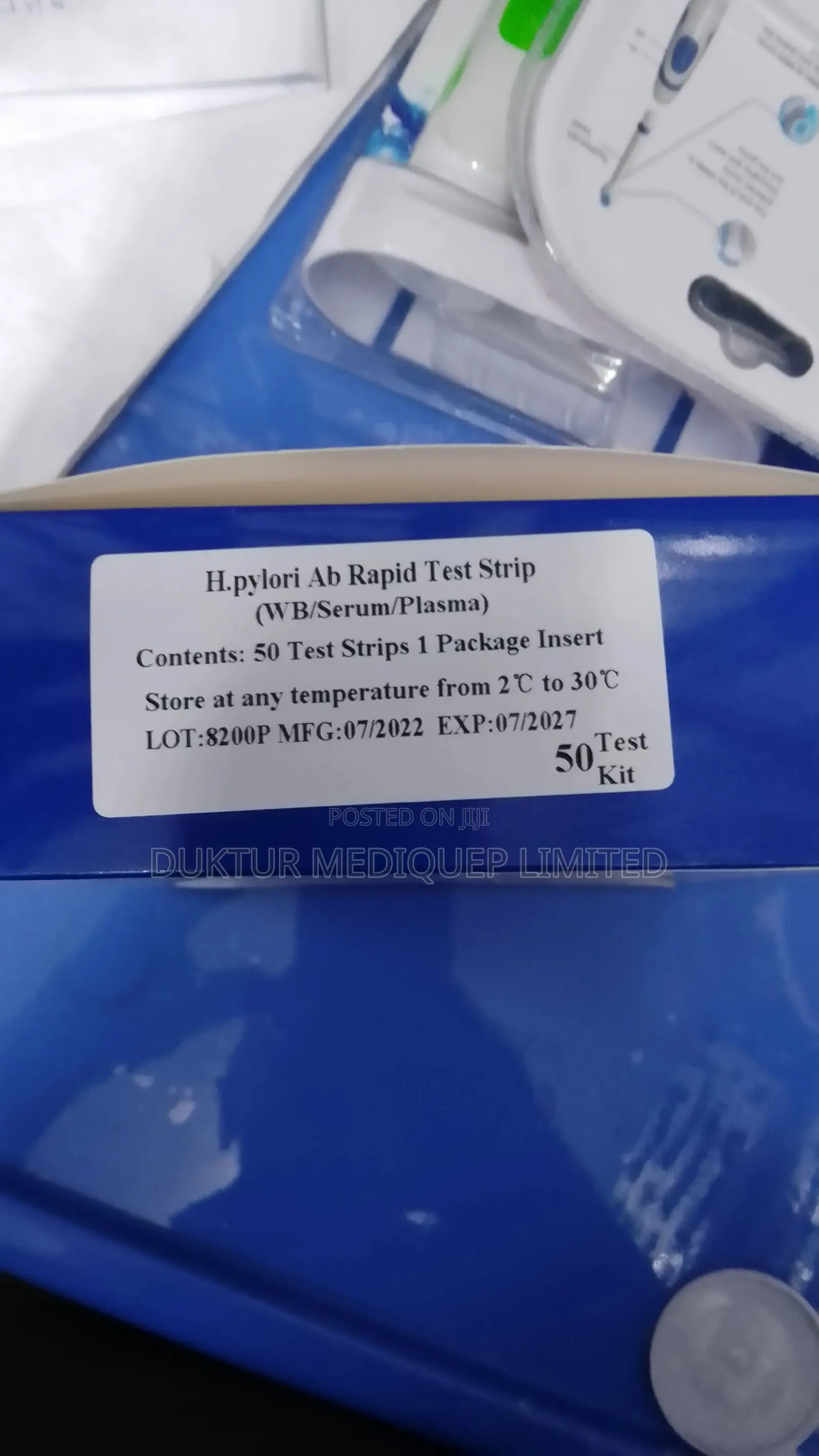 H.Pylori Ab Rapid Test Strip (WB/Serum/Plasma) (50s)