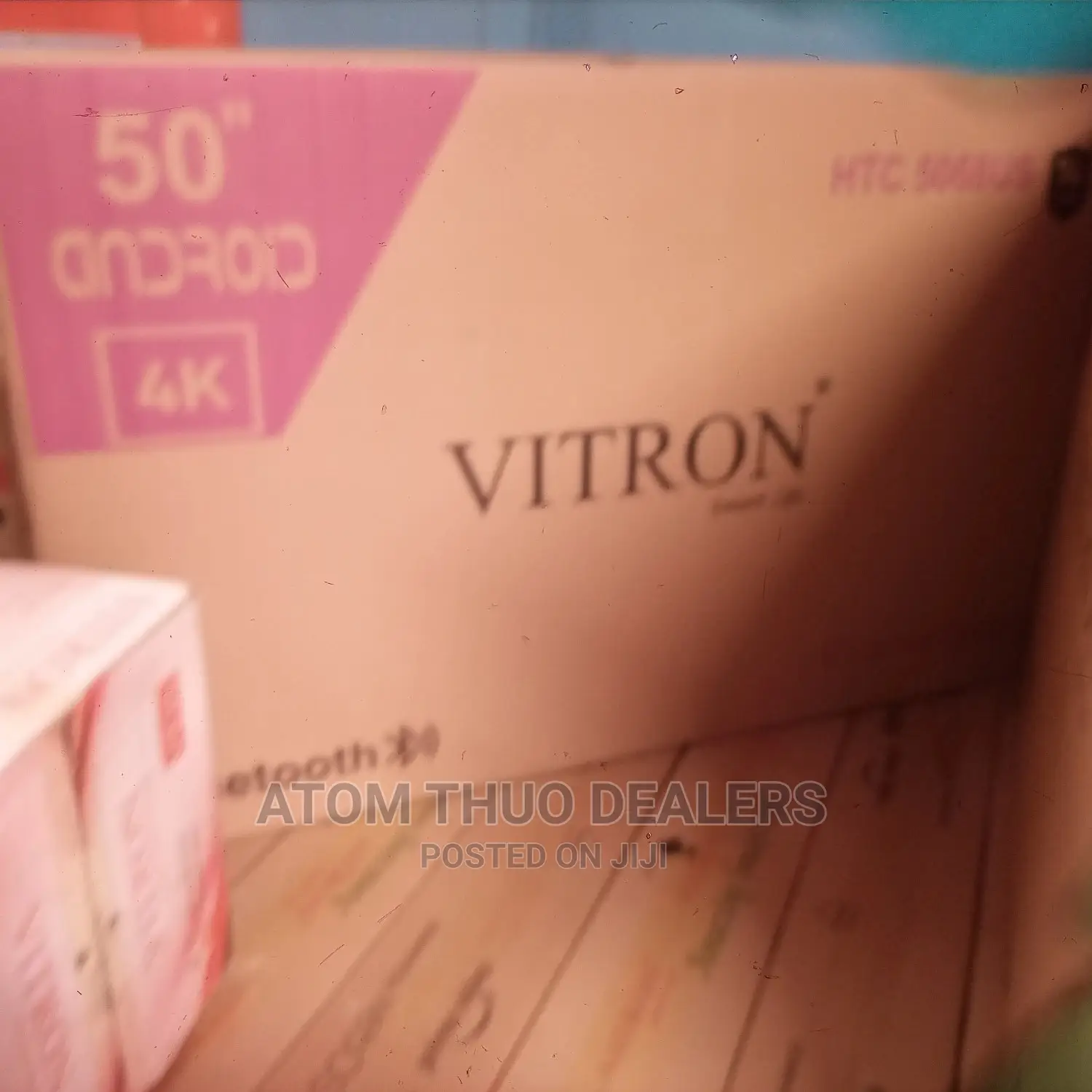 50 Inches Vitron Tv Smart Android Flameless -