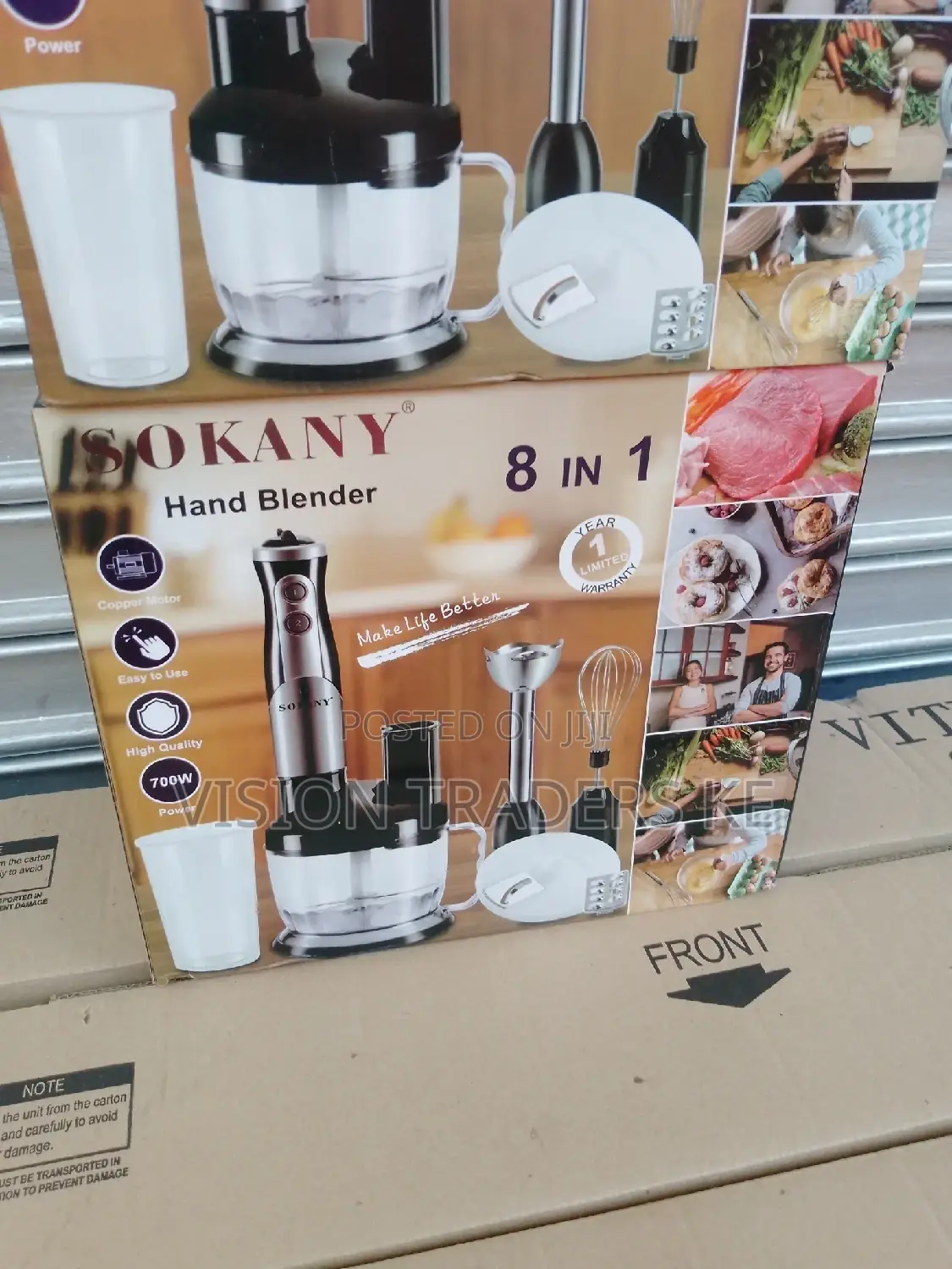 Sokany 8 in 1 Hand Blender
