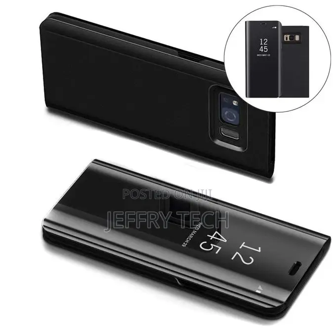 Flip Case Cover for Samsung Galaxy S8 Plus - Black