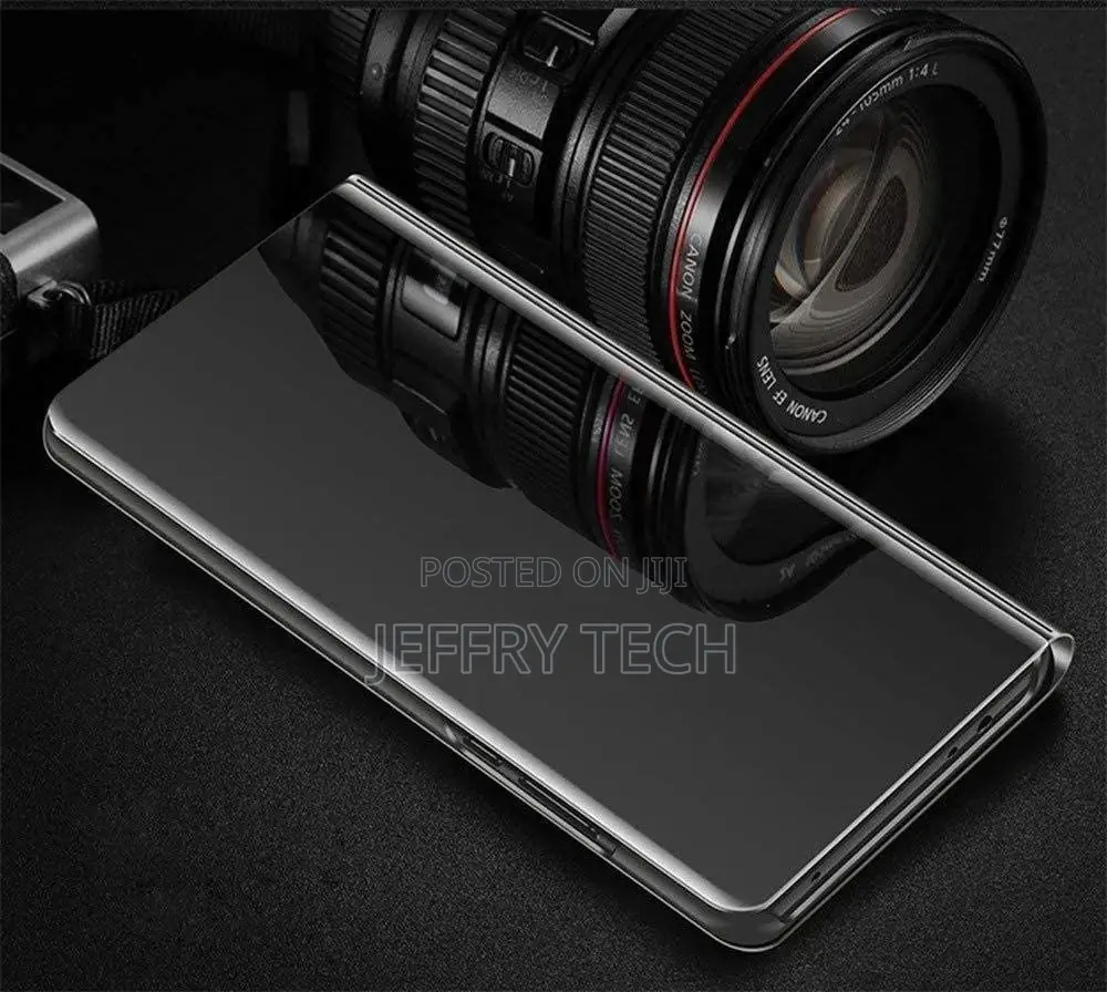Samsung Galaxy S10 Smart Clear View Window Stand Mirror Cas