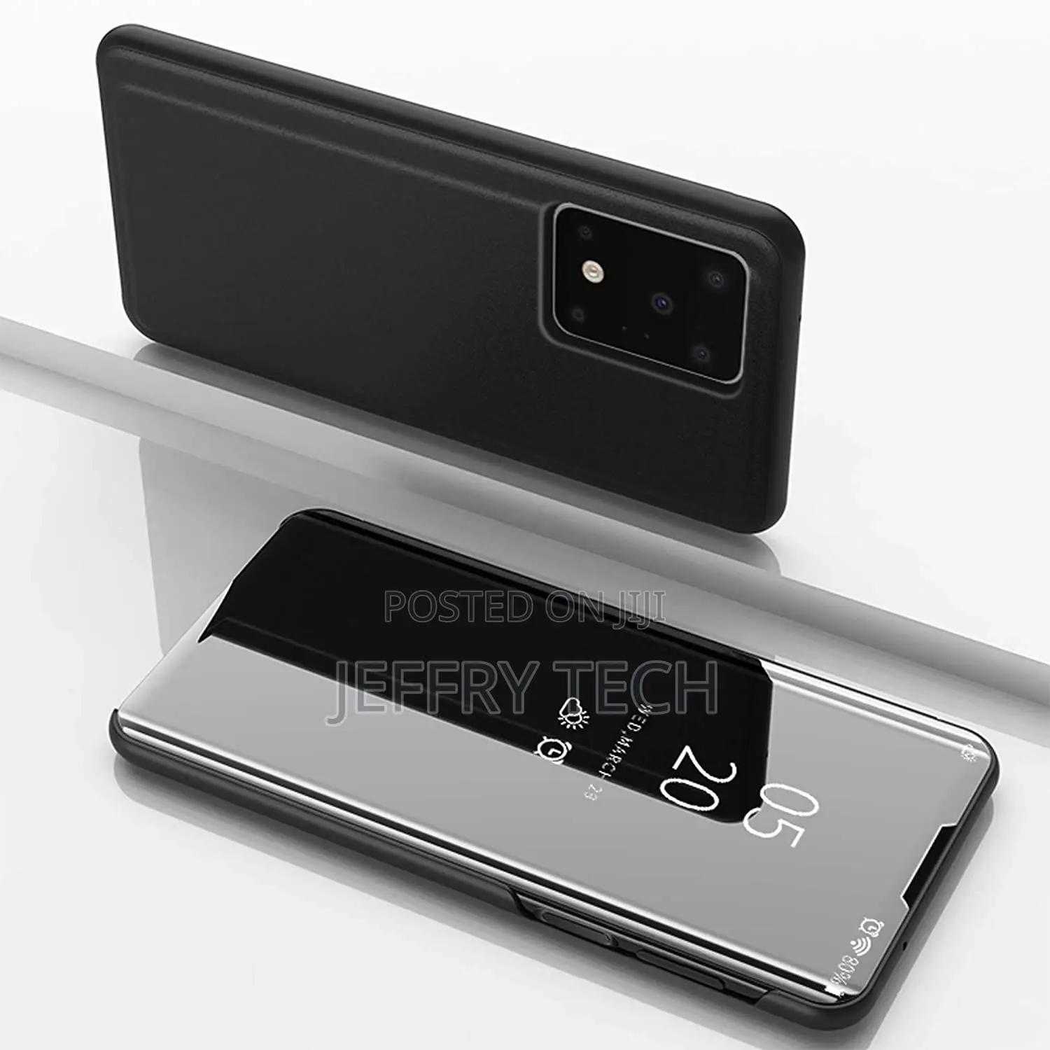 Mirror Standing Case for Samsung Galaxy S20 Ultra,Mylne Clea