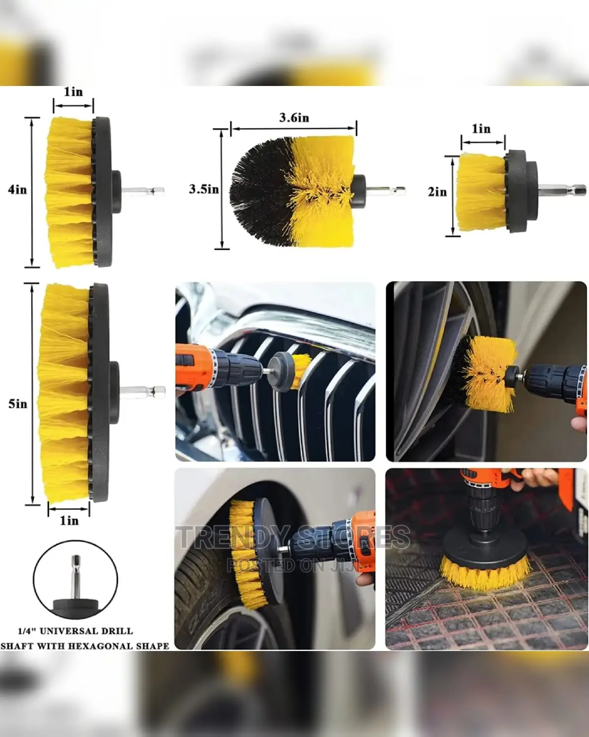 Car Wash Cleaning Tool Kit (25pcs)