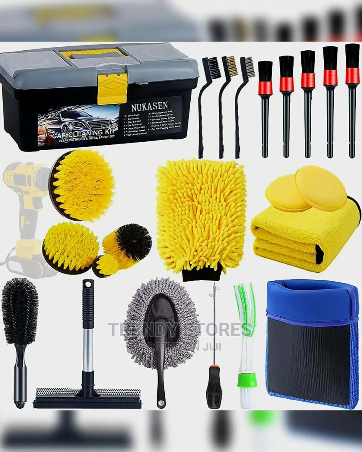 Car Wash Cleaning Tool Kit (25pcs)