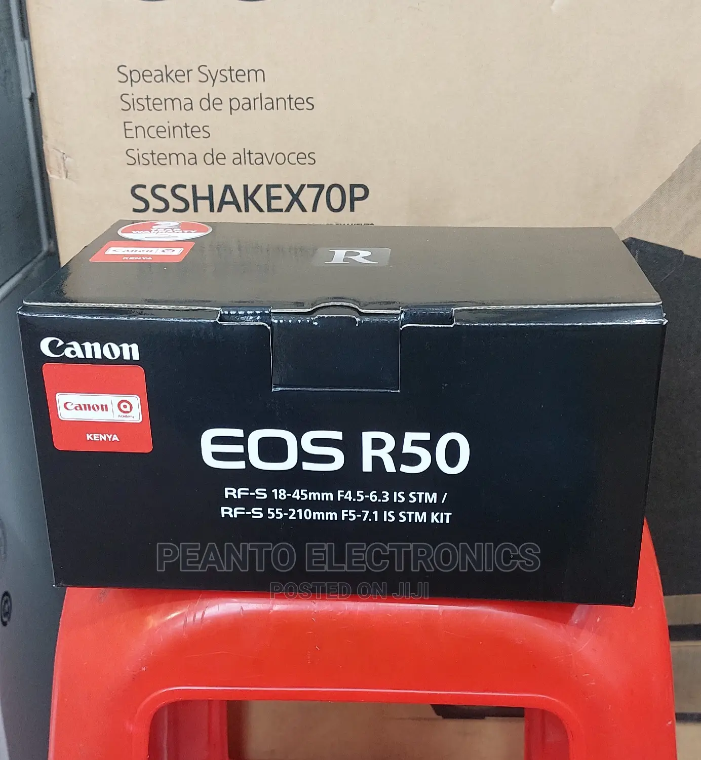 Canon Eos R50 Mirrorless Camera 18-45mm 55-210mm
