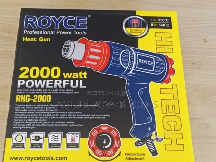Heat Gun Royce 2000W