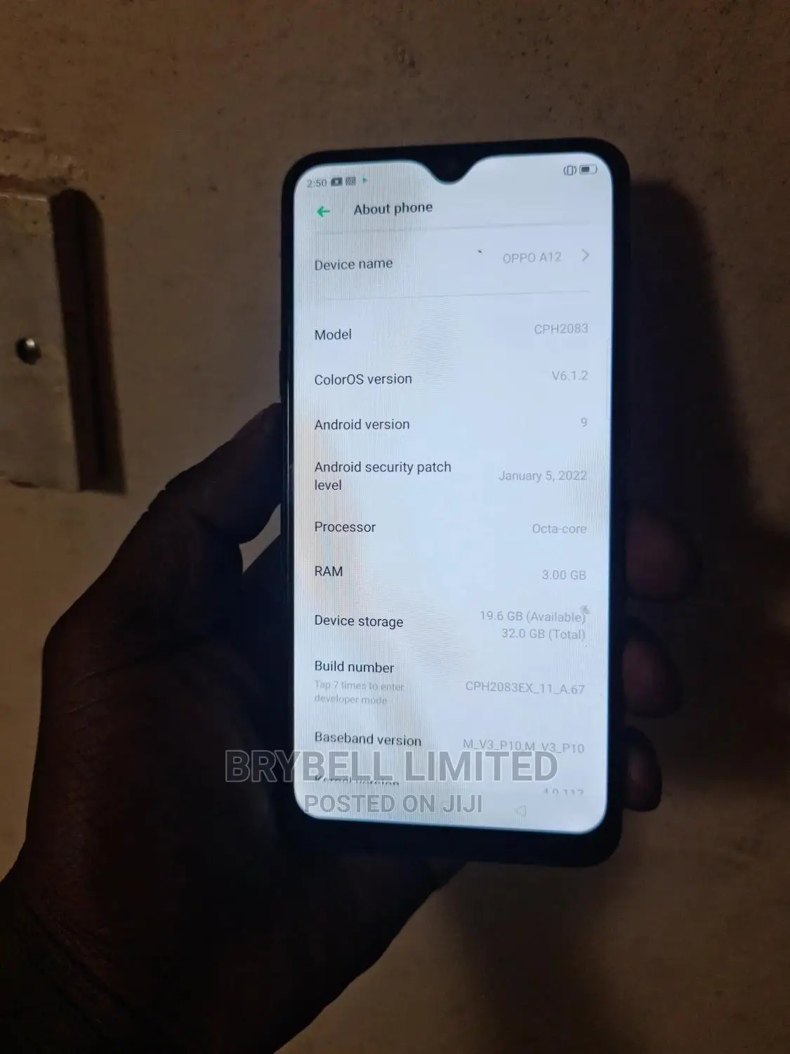 Oppo A12 32 GB Blue