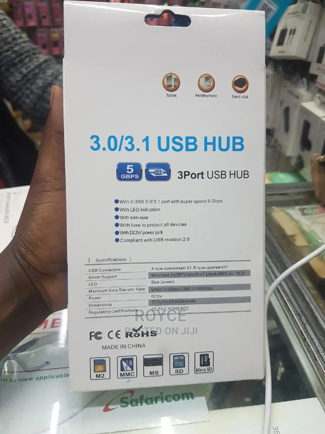 Hub 3.0/ 3.1 Hub + Card Reader