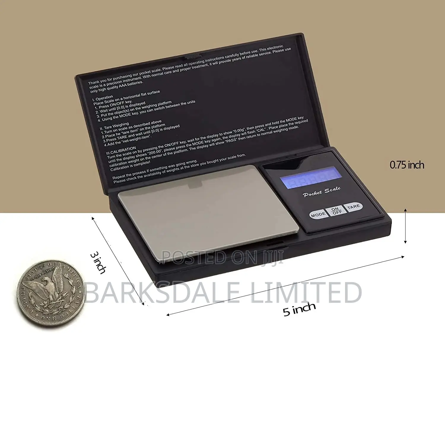 Micro Digital Scale Electronic Pocket Jewelry Gram 0.01 500g