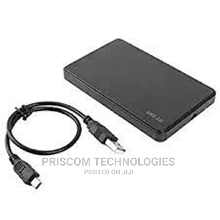 Hard Drive Casing Enclosure With Cable