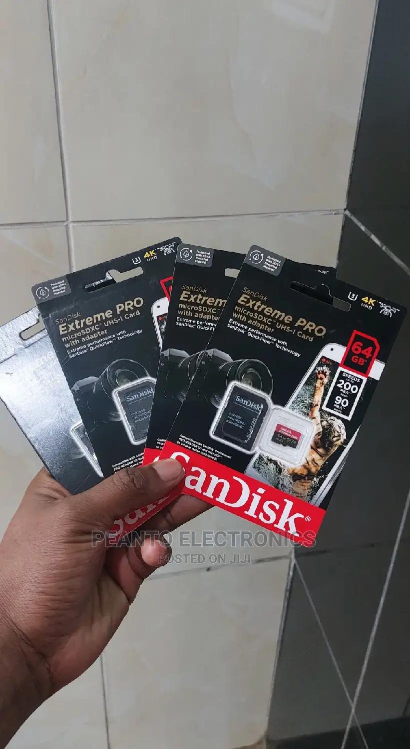 Sandisk 64gb Extreme Pro Micro Sd Card