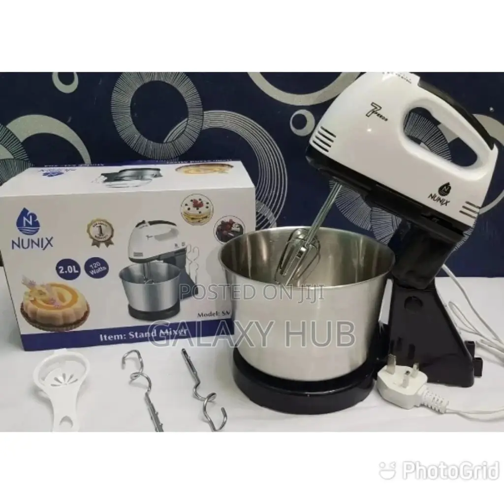 Nunix Hand Mixer With a Bowl.