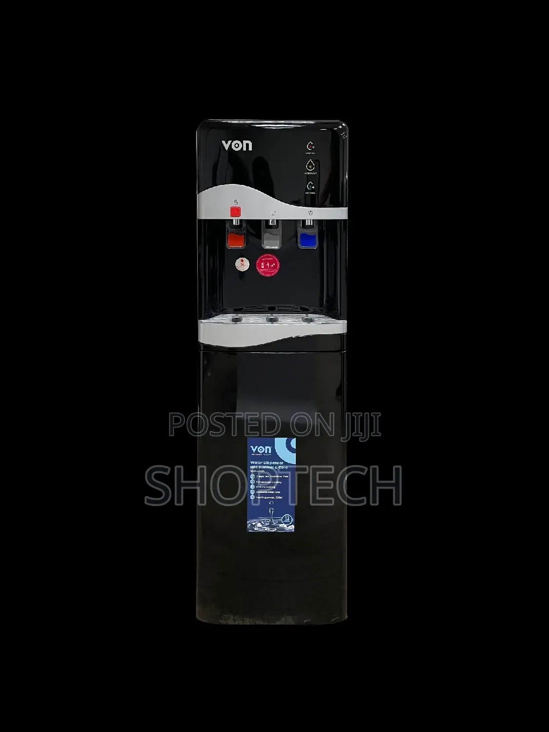Von Hotpoint 3 Taps Water Dispenser