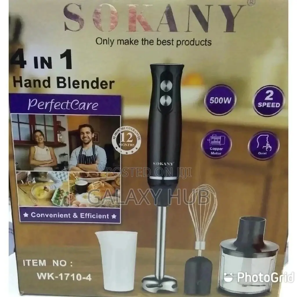 Sokany 4in1 Hand Blender