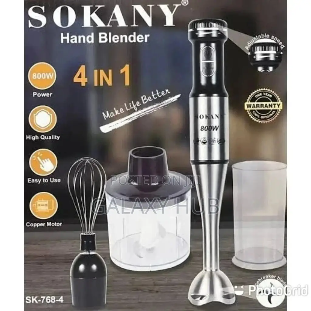 4in1 Sokany Hand Blender