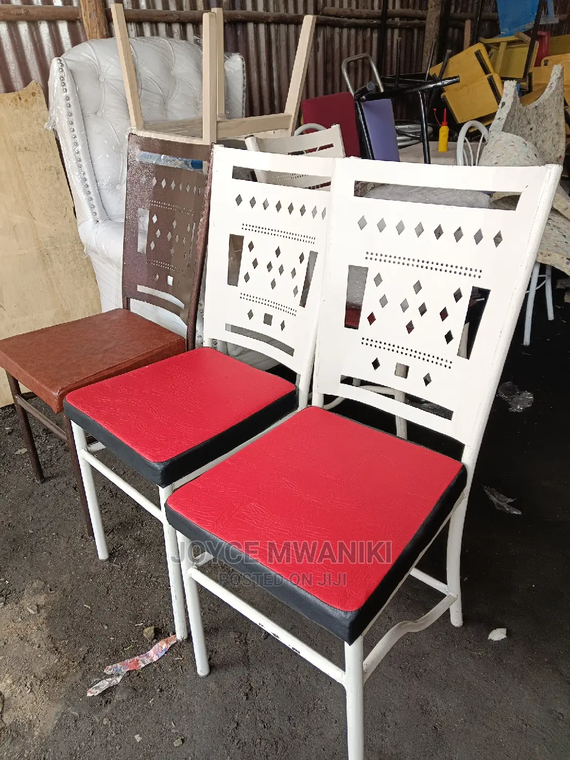 Restaurant Chairs Powder Coated.