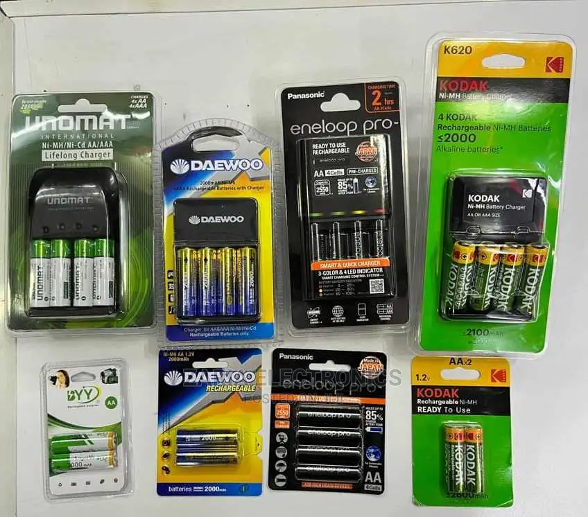 Unomat Battery Pack 4batteries +Charger