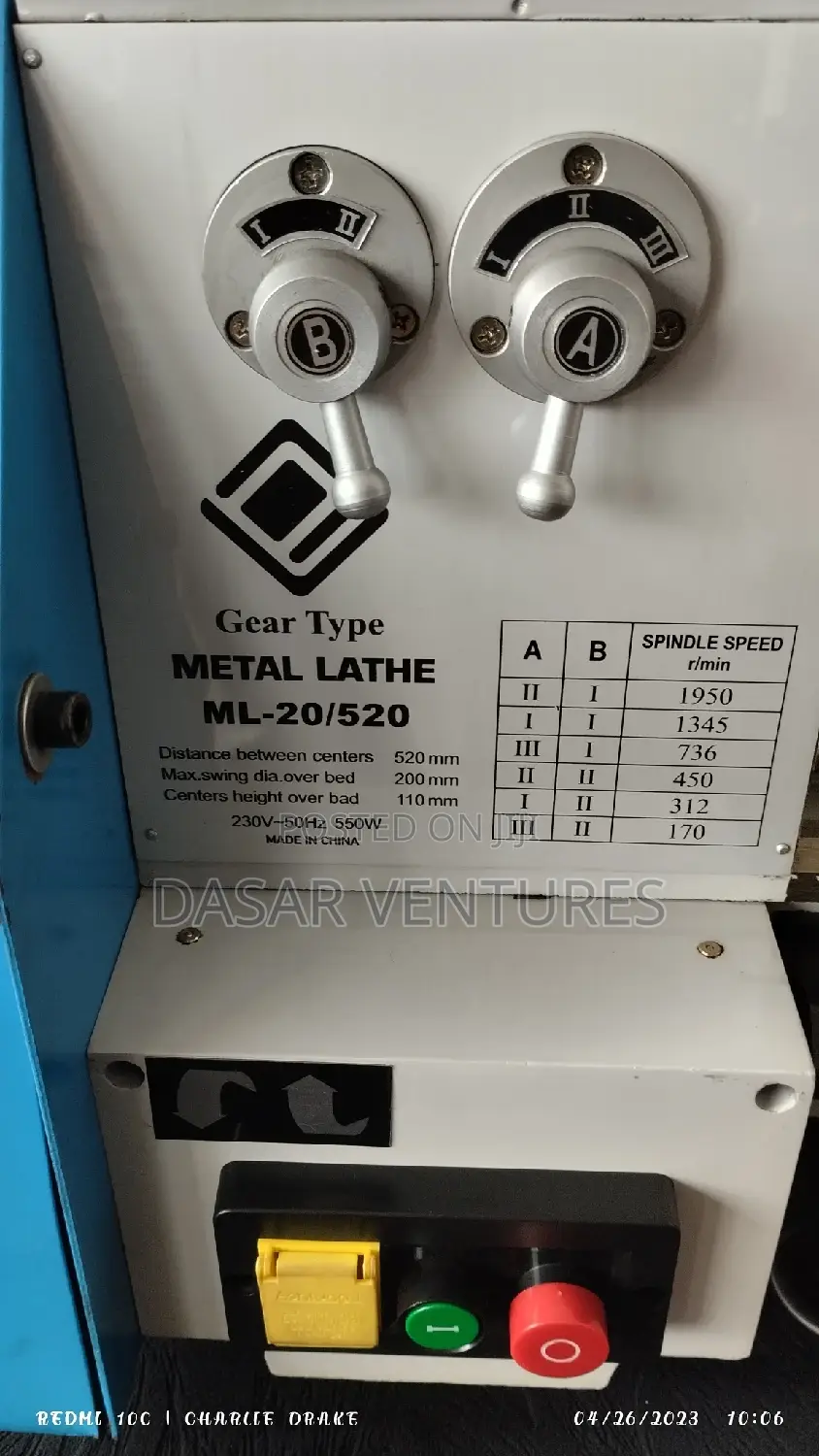 Metal Lathe Machine