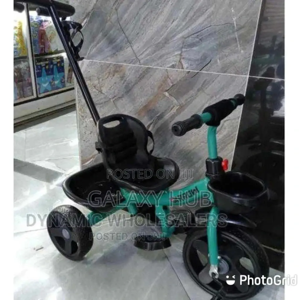 Kids Tricycle With Push Handle