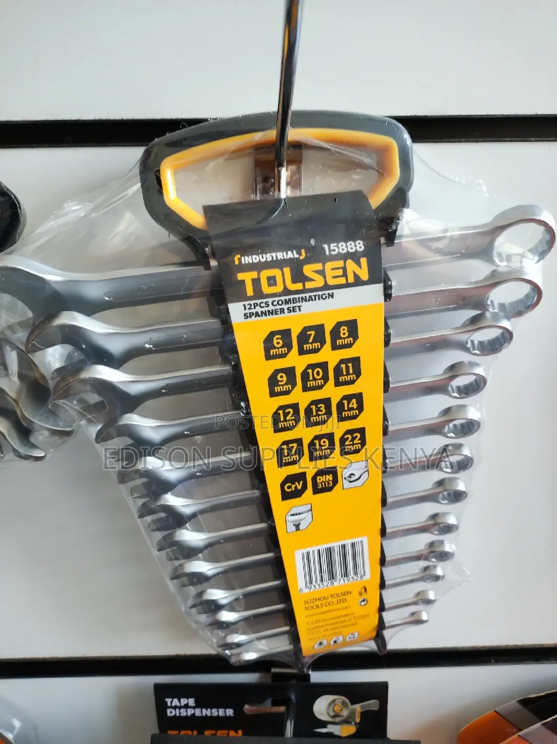 Tolsen Combination Spanners Set 12pcs - 15888 Heavy Duty