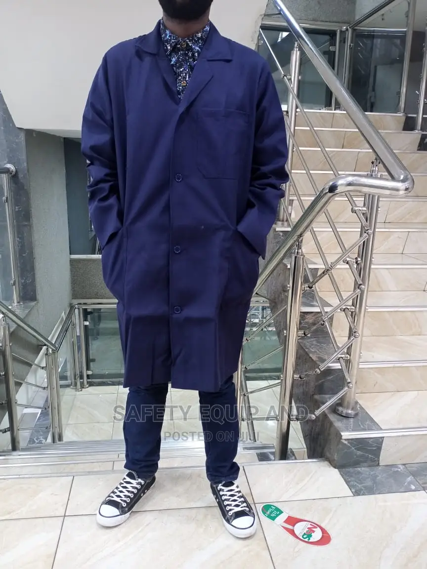 Navy Blue Tetrex Dustcoats
