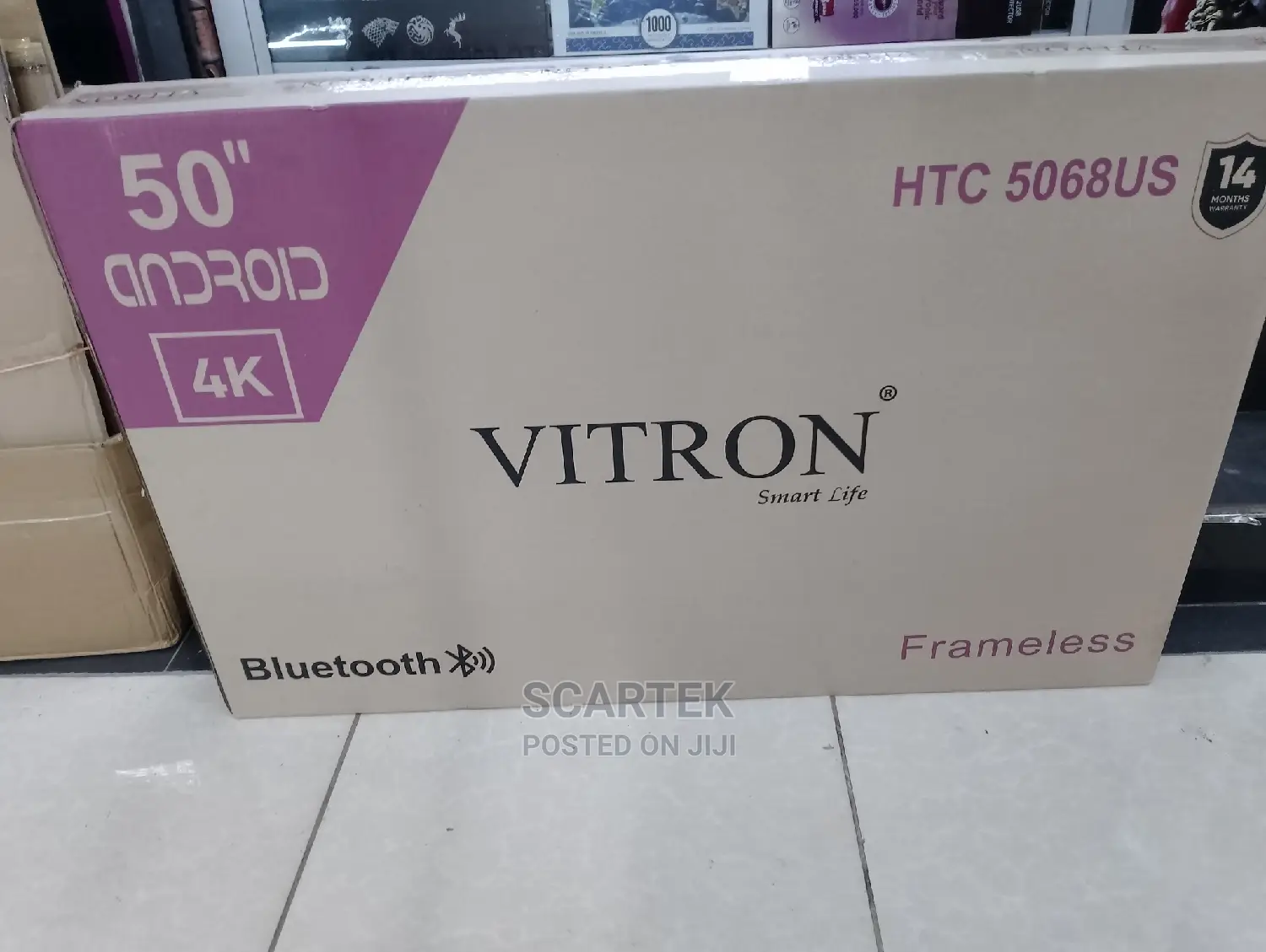 Vitron Htc 5068us 50" Android Frameless Tv