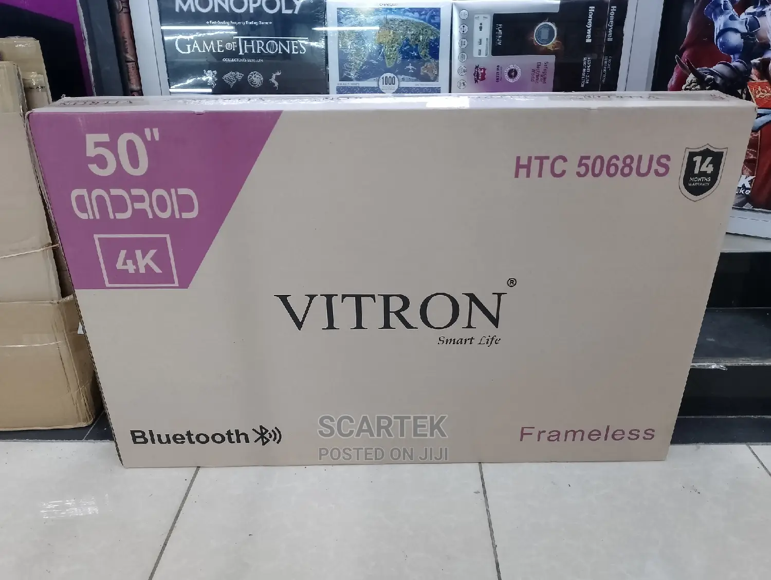 Vitron Htc 5068us 50" Android Frameless Tv