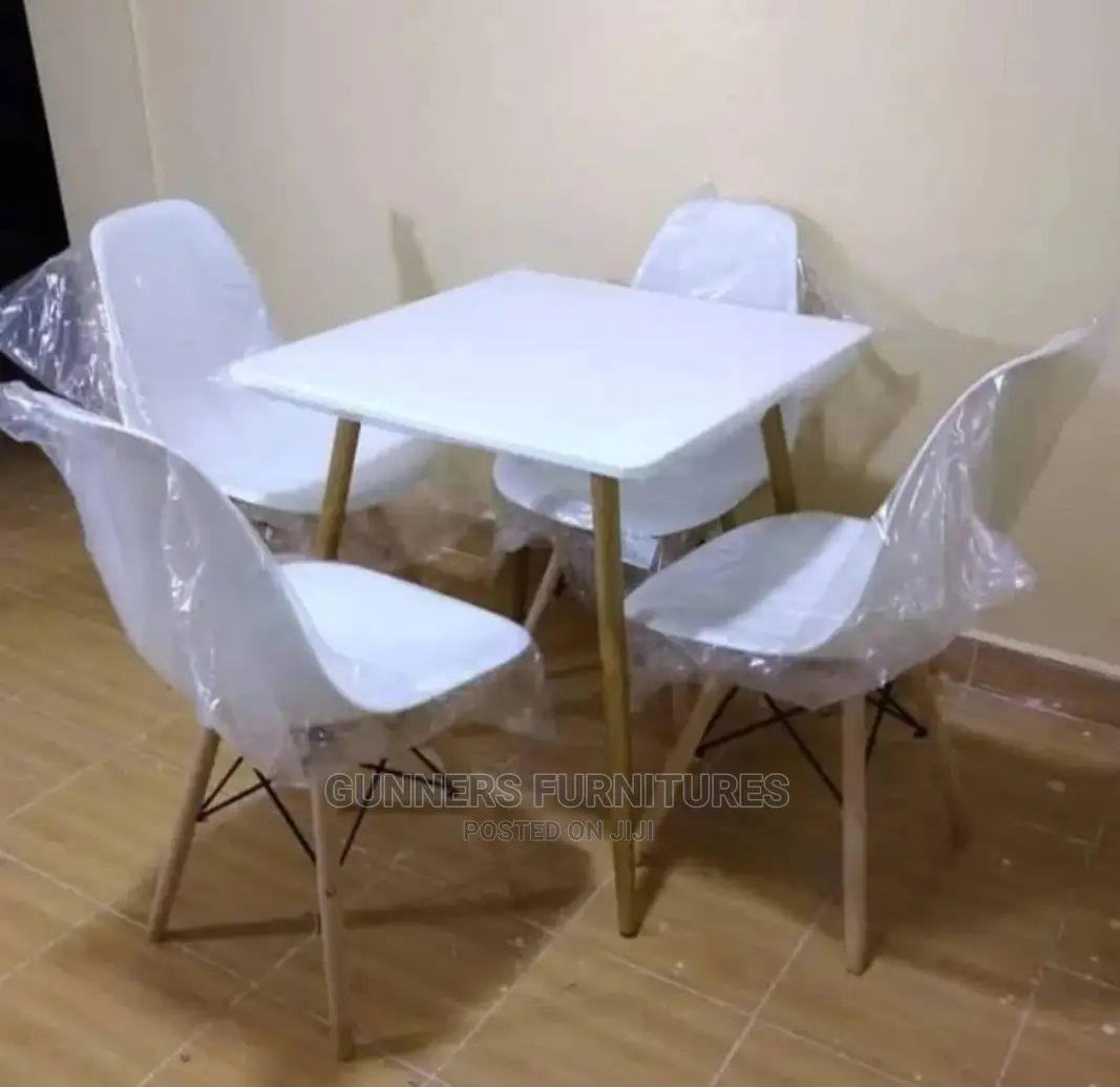 Eames Table and Chairs.