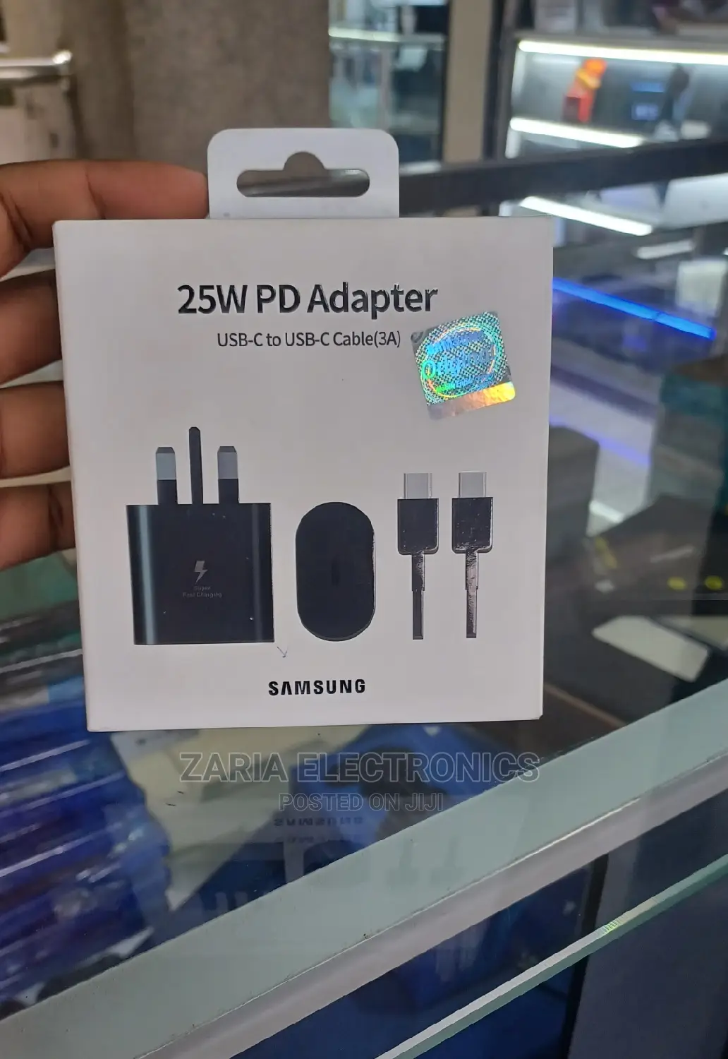 Samsung Original Charger 25wat Pd Adapter+ Type C Cable