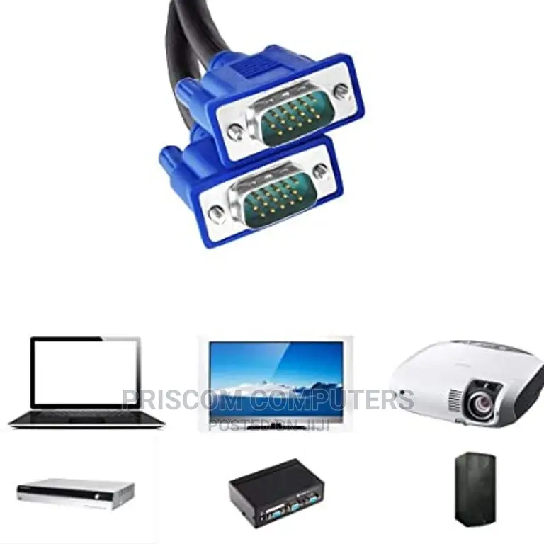 5M Vga Cable (Black Blue)