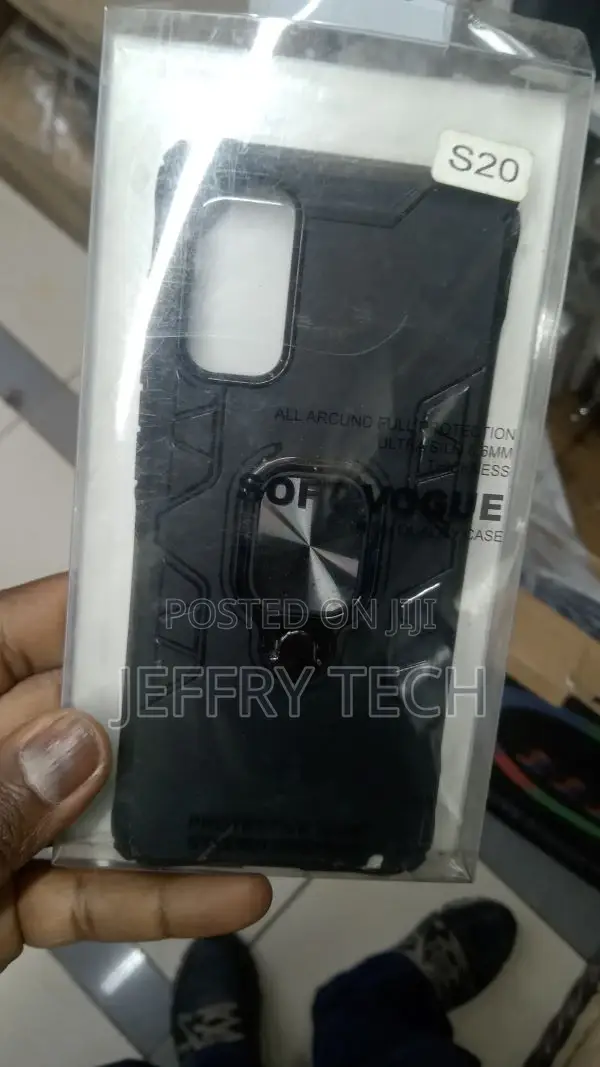 Samsung Galaxy S20 Case With Stand, Heavy-Duty Military Grad