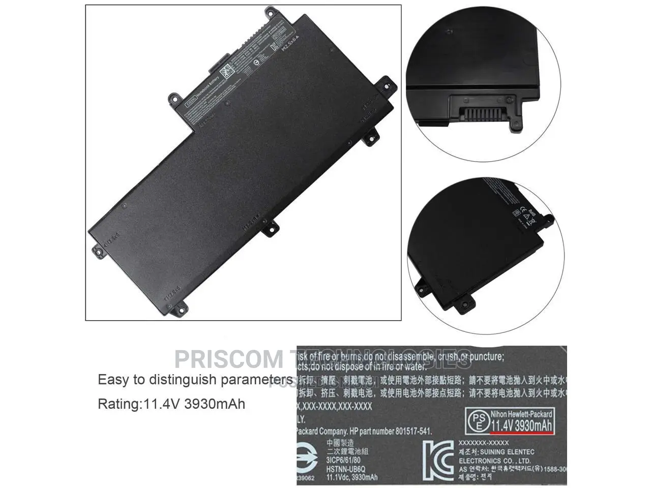 CI03XL Battery for HP Probook 640 G2 645 G2 650 G2 655 G2 8
