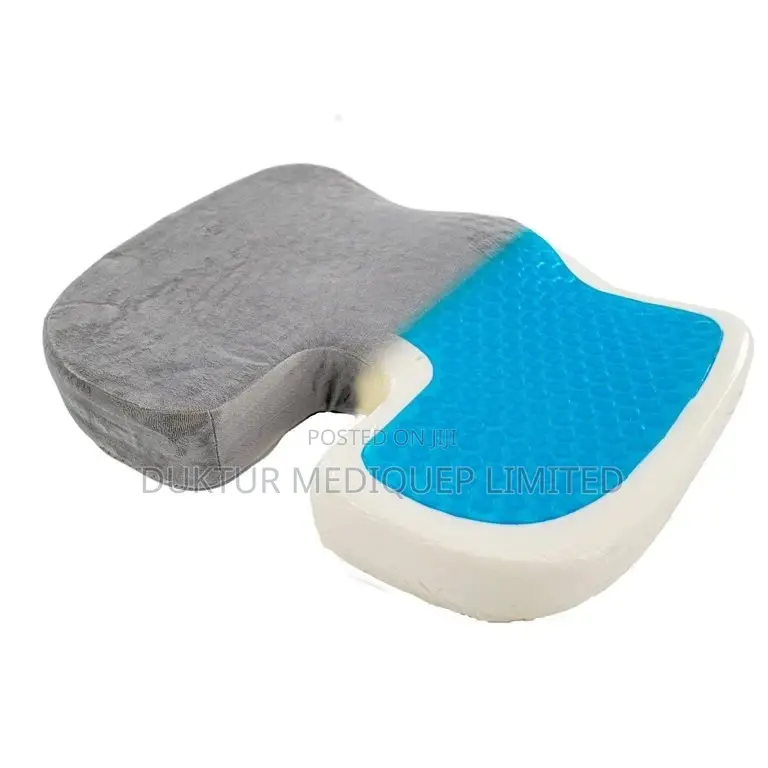 Memory Foam Gel Seat Orthopedic Contour Coccyx Cushion