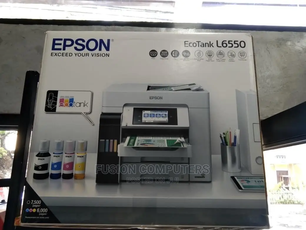 Epson Ecotank L6550 Wi-Fi Duplex All-in-One Ink Tank Printer