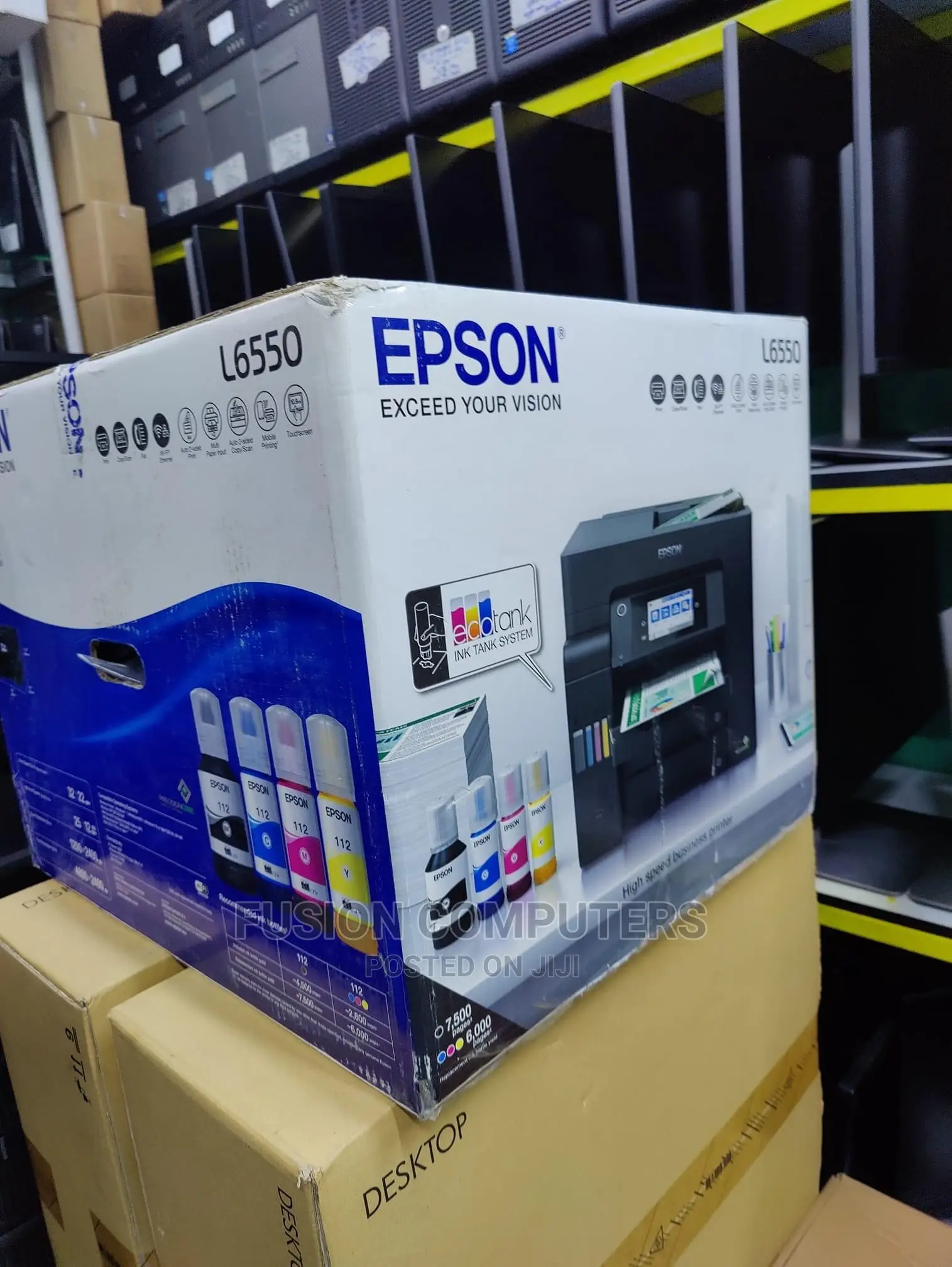 Epson Ecotank L6550 Wi-Fi Duplex All-in-One Ink Tank Printer