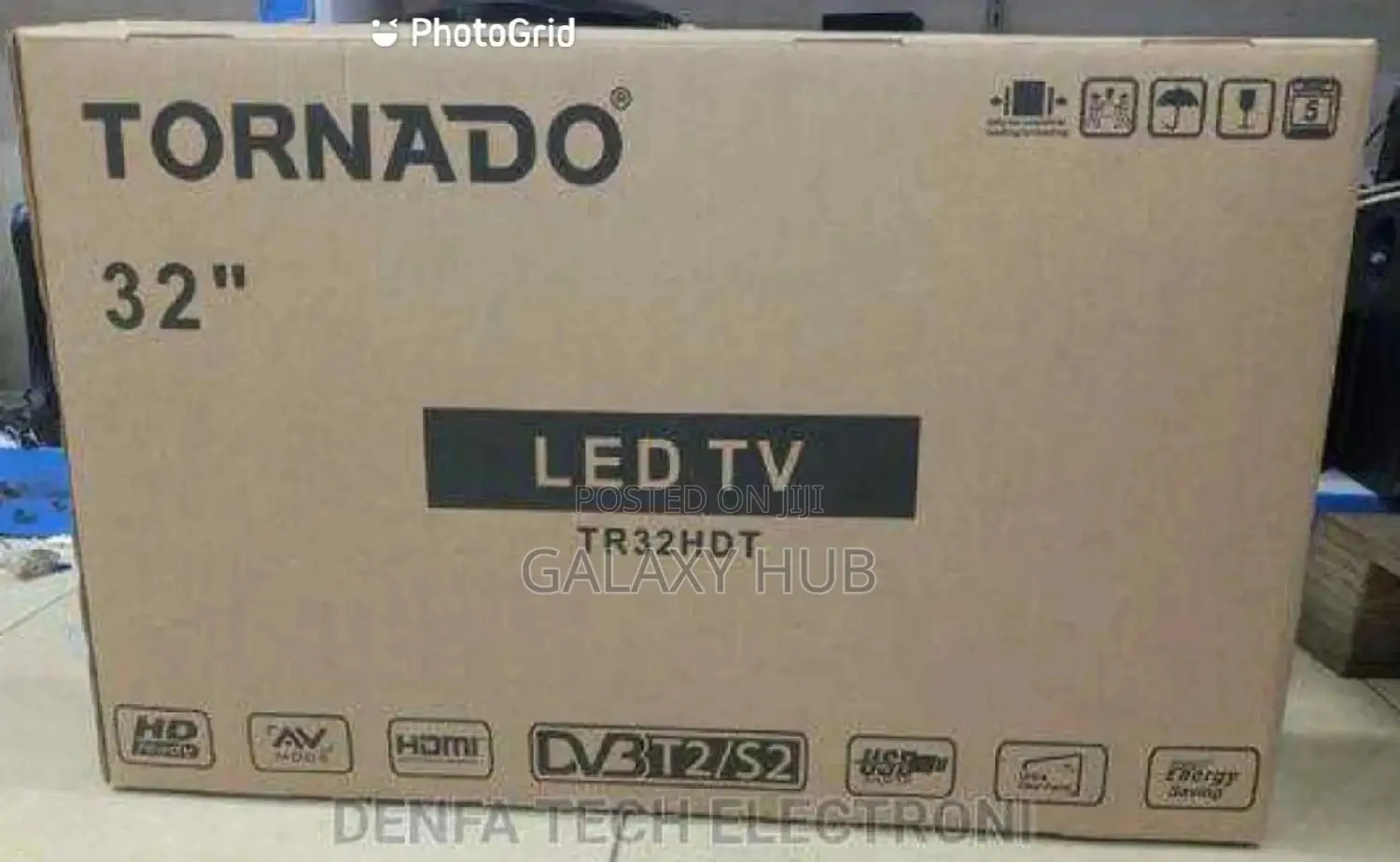 32 Inches Tornado Digital Tv.