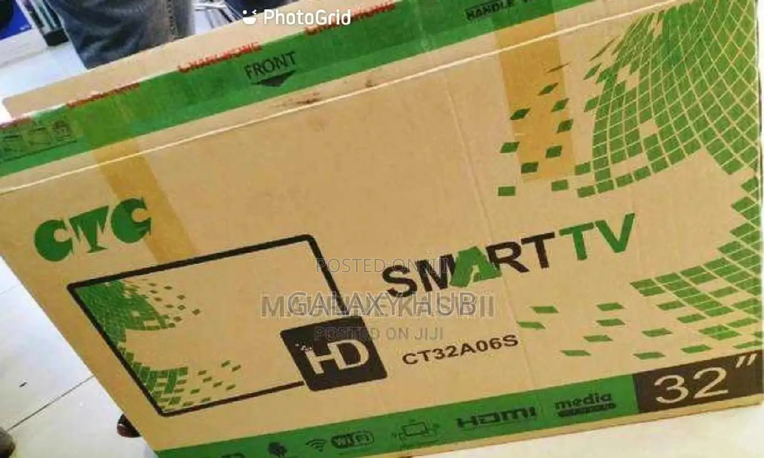 CTC 32inches Flameless Smart Tv