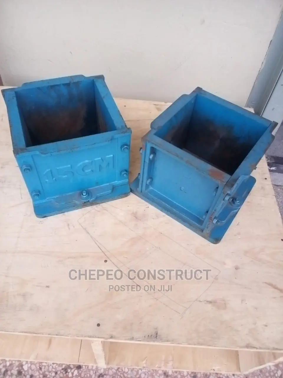 Heavy Concrete Cubes