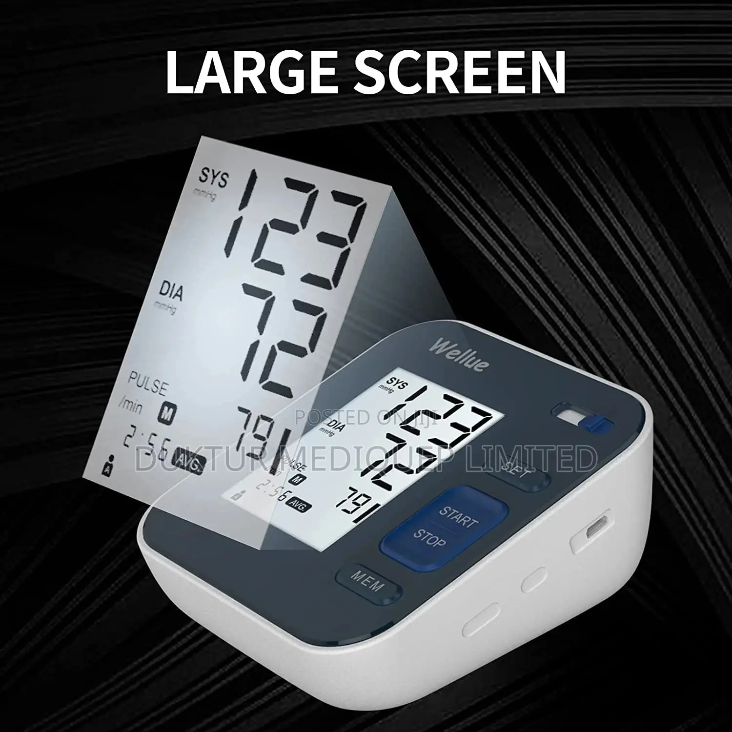 Upper Arm BP Monitor With Smart App, Dual User 240 Memory