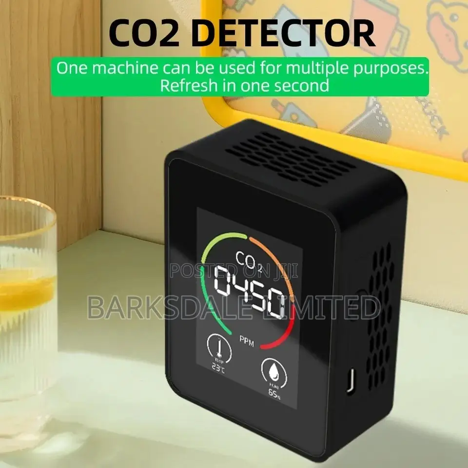 CO2 Air Thermometer Humidity Quality Carbon Detector Meter