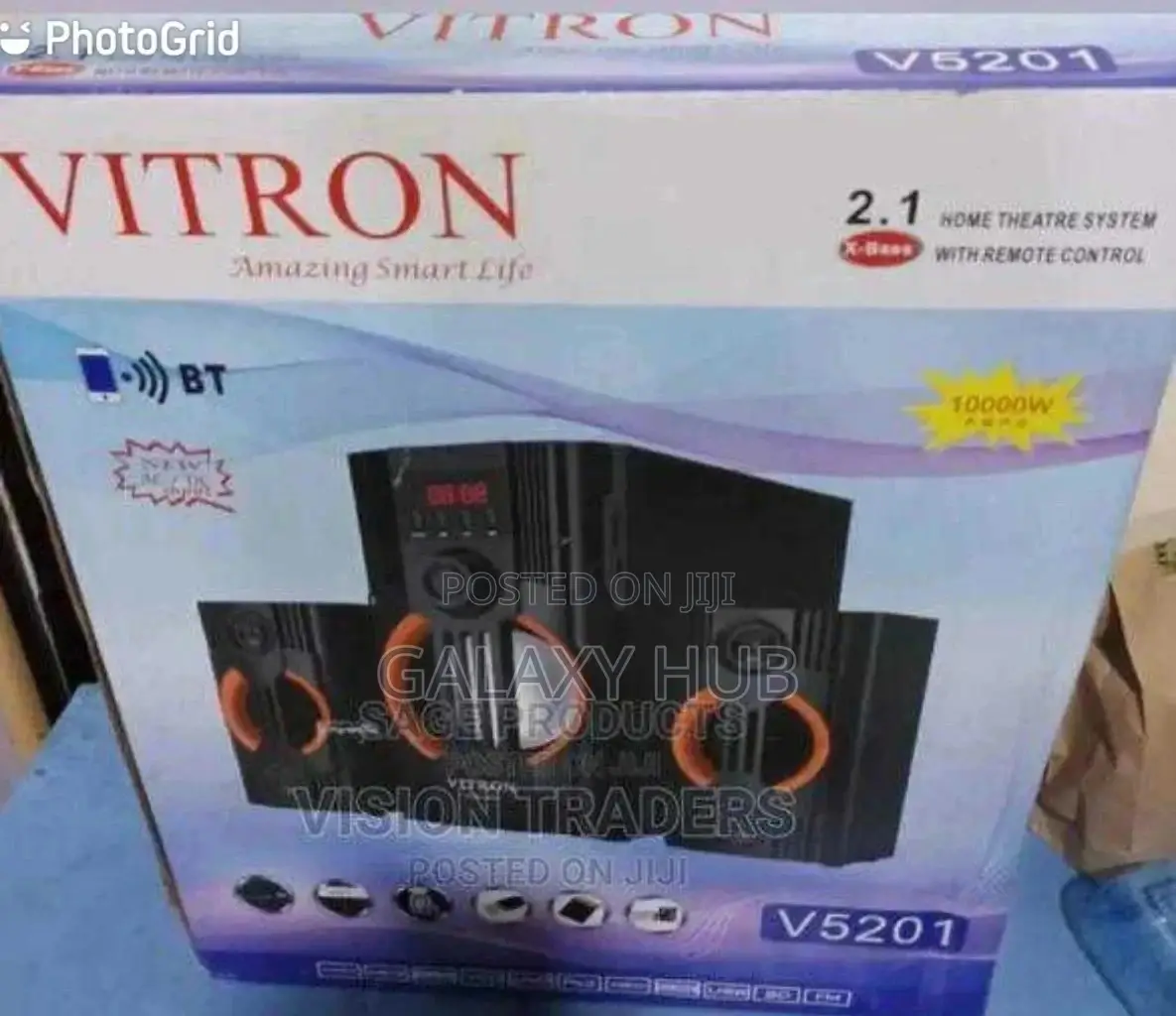Vitron V5201 Multimedia Speaker System Woofer.