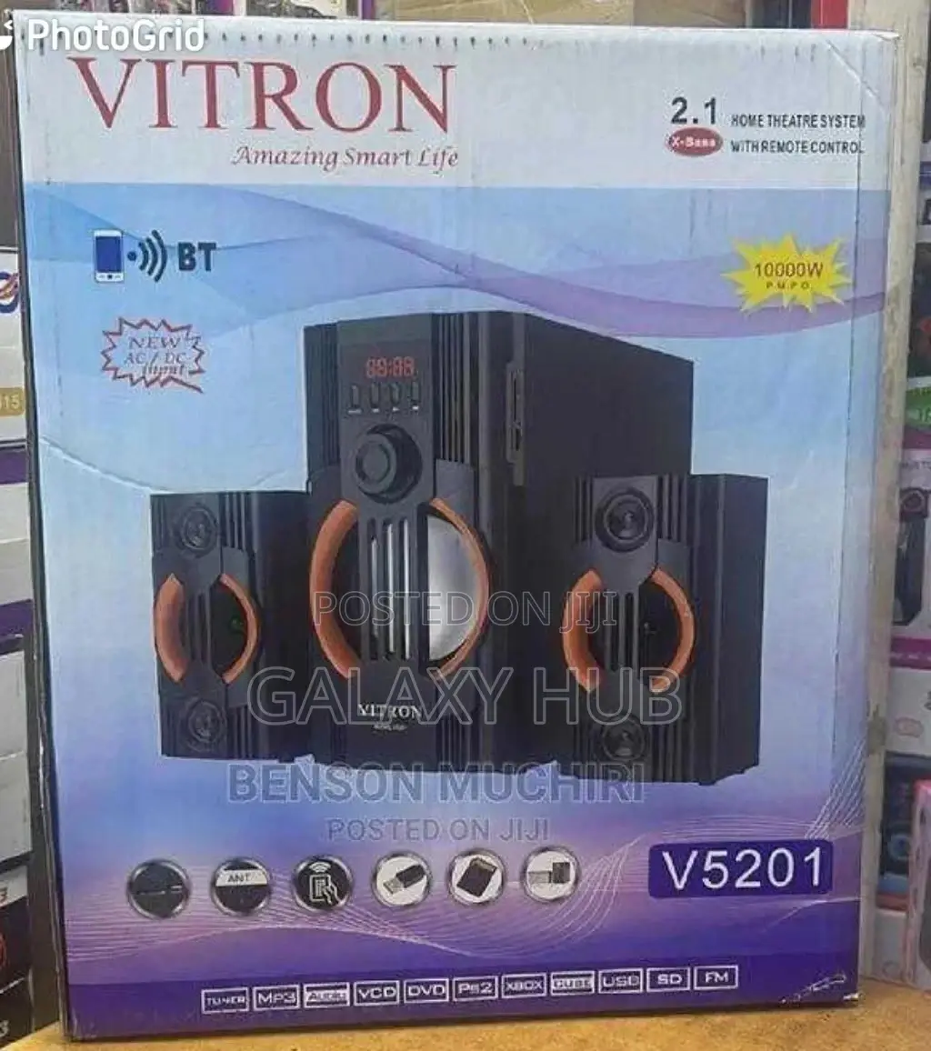 Vitron V5201 Multimedia Speaker System Woofer.