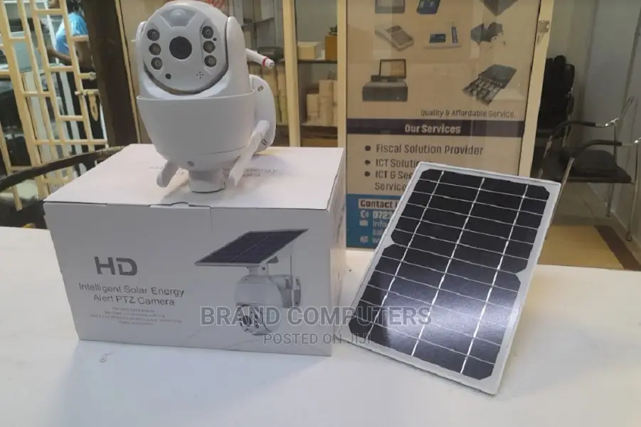 360 Degrees SOLAR PTZ CCTV Smart Camera With 4G SIM Card