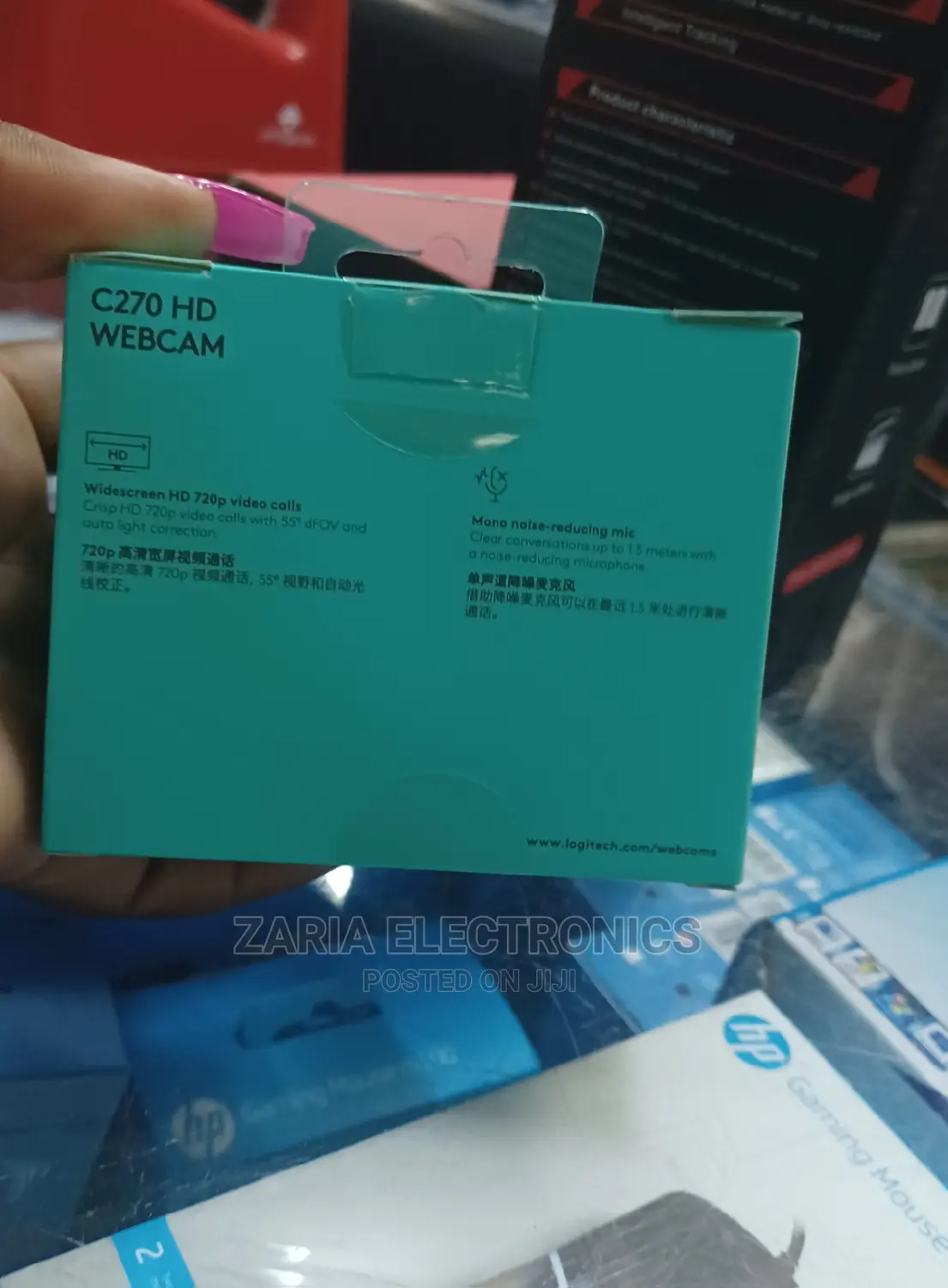 Logitech C270 Hd Webcam for Video Calls