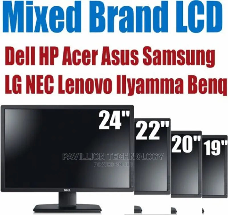 22inches Hp/Dell/Nec/Benq
